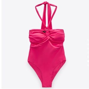 BNWT ZARA SWIMSUIT STRAWBERRY SZ SMALL